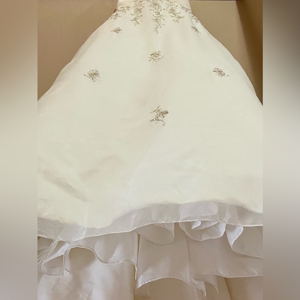 👰🏻Angelique’s Sz-8 PreVintage-07 $650 Originally Bridal Wedding Gown Never Worn - Picture 3 of 16